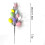 Easter Egg Picks Artificial Easter Eggs Branches Flower Picks Eggs Bouquet For Spring Easter Garden Yard Home Vase Decor 3