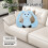 Peluche de conejo para perros: emite sonidos, es masticable, 4
