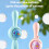 Fog Bubble Machine with Colorful Smoke & Elastic Wand – Magic Interactive Bubble Maker, Fun Gift (Blue) 7