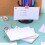 4 Pcs Index Cards With Holes Paper Note Cards For Studying Compact 6