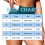 Slip bikini da donna blu navy a triangolo con tasca laterale 2