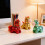 Horse-Shaped Plush Toy Sequined 10 Inch 7