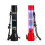 8-in-1 Solar USB Rechargeable LED Flashlight Black 2