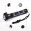 8-in-1 Solar USB Rechargeable LED Flashlight Black 5