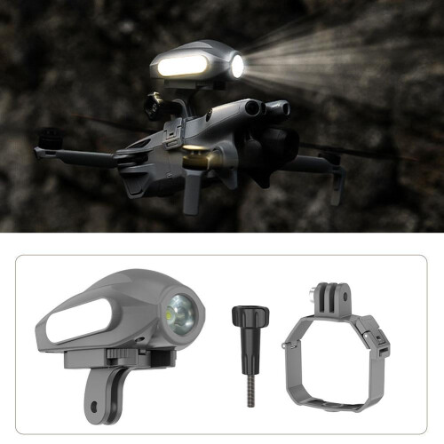For Mini 5 Pro Drone Searchlight Night Flight Lamp Spotlight with Mount Base 1