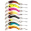 2 Stück Angelköder Jigs 1,5 g Kleiner Minnow-Köder Mikroköder Mini-Bogen Einzelhakenköder Kunstköder Felsenkrebs Mikro-Casting-Typ 5