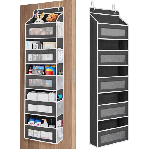 Over-the-Door 5-Tier Fabric Storage Organizer 1