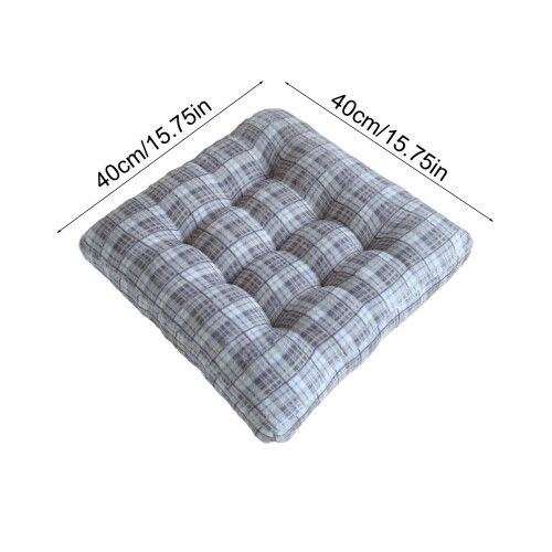 Μαξιλάρι καρέκλας Squares Plush – Χειμερινή χρήση, για τραπεζαρία, γραφείο και σαλόνι, 2