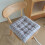 Μαξιλάρι καρέκλας Squares Plush – Χειμερινή χρήση, για τραπεζαρία, γραφείο και σαλόνι, 5