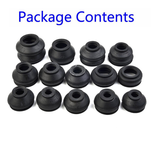 14Pcs Universal Multipack Ball Joint Rubber Dust Boot Covers Track Rod End Set Kit 2