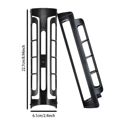 Conjunto de 4 Suportes Laterais para Cápsulas de Café em Cafeteiras Individuais, para Montagem na Parede, 23 cm (9 polegadas) 1