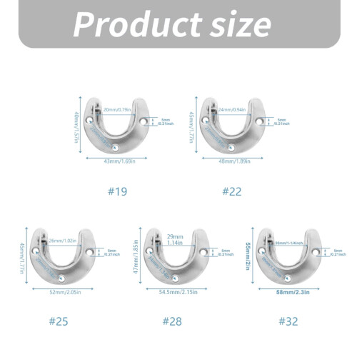 Garderobskonsoler med skruvar, 2-pack 2