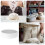 Plastic Flour Sifter White Baking Supply for Kitchen Use 1Pc 7