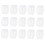 200Pcs Polyester Filter Bag Sink Mesh Strainer Pouch for Kitchen Storage White Durable 4