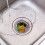 200Pcs Polyester Filter Bag Sink Mesh Strainer Pouch for Kitchen Storage White Durable 5