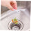200Pcs Polyester Filter Bag Sink Mesh Strainer Pouch for Kitchen Storage White Durable 6