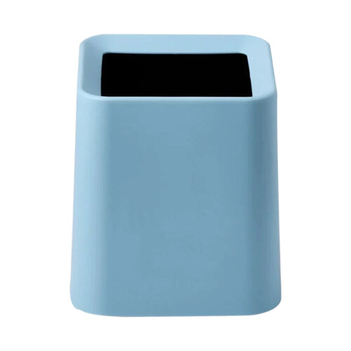 Mini lixeira de mesa sem tampa, design moderno e simples. 1