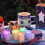 Velas LED recargables sin llama RGB (12 unidades) 2