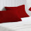 Egyptian Cotton Pillowcases Burgundy King 2-Pack 3