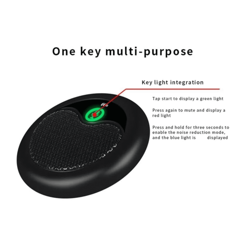 USB-conferentiemicrofoon met omnidirectionele condensator voor pc 2