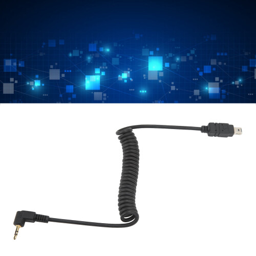 Camera Remote Control Shutter Release Cable, Durable Camera Trigger Shutter Release Cord Replacement 24cm Length For Camera Connection 1