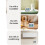 Sensore di temperatura e umidità domestica con ampio display e 4