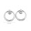 Ring Knobs Drawer Handles Gold Silver 2 pcs 37mm Zinc Alloy 8