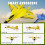 Avion RC din spumă Gravity Glider cu lumini LED 6