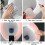 Coussin de siège de toilette doux, chaud, épais, extensible et lavable 8