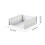 Stackable Closet Organizer Box – Foldable, Space-Saving Storage Basket for Bathroom, Kitchen, Laundry, Wardrobe – White 3