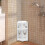 Triangular Corner Shelf Plastic Material Multi-Layer Storage For Bathroom Kitchen Organization Space Saving Design Measuring 23.62x7.87 Inches 5
