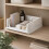 Closet Organizers and Storage, Stackable Storage Bins, Drawer Organizer, Foldable Waterproof Wardrobe Cupboard Space-Saving Hat Storage Organizer 6