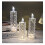 Set di 4 candele a LED in cristallo 6