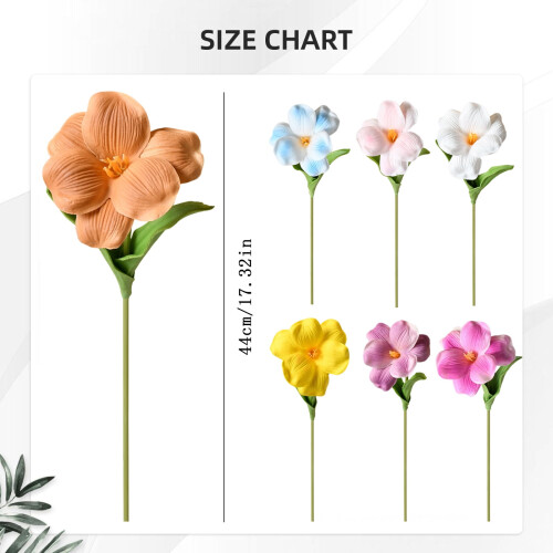 Bouquet artificiale moderno, composizione floreale in plastica, 1 pezzo 2