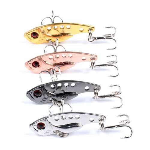 2 pezzi Classify Lure Esca Metallica Bionic Full Layer Triplo Ami Cucchiaio Esche da Pesca per Trota Jigs 1