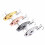 2 pezzi Classify Lure Esca Metallica Bionic Full Layer Triplo Ami Cucchiaio Esche da Pesca per Trota Jigs 6
