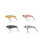 2 pezzi Classify Lure Esca Metallica Bionic Full Layer Triplo Ami Cucchiaio Esche da Pesca per Trota Jigs 7
