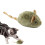 Interactive squeaky cat toy mouse with furry tail 1 piece 7