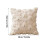 Embroidered Pillow Cover 20X20 in Beige Easter Rabbit 3