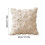 Embroidered Pillow Cover 20X20 in Beige Easter Rabbit 4