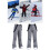 Unisex isolierte Skihose, wasserabweisend, winddicht 5