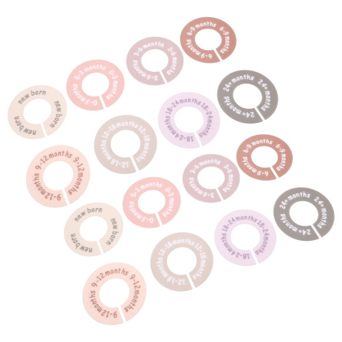 Cloth Size Separator Closet Dividers Multi-Color Durable Plastic for Home 1Set 1