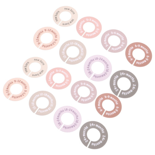 Cloth Size Separator Closet Dividers Multi-Color Durable Plastic for Home 1Set 2