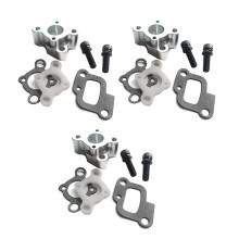 3X CNC Intake Manifold Set for 23-30.5Cc Gas Engine Cy Hpi Baja 5B 5T 5Sc Losi 5Ive-T Rovan King Motor
