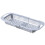 Expandable Kitchen Sink Colander Basket – Adjustable Dish Drying Rack, Multipurpose Strainer (35-45cm, White/Blue/Gray, Heavy-Duty Plastic) 2