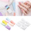 8Pcs Nails Stamping Sponge Set Triangular Designs Soft Nails Sponges For Accurate Gel Application Salons Or Home Use 2