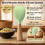 Silicone Cooking Spoon with Wooden Handle 5