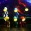 Cute Robot Table Light Set 2PCS LED Night Light 5