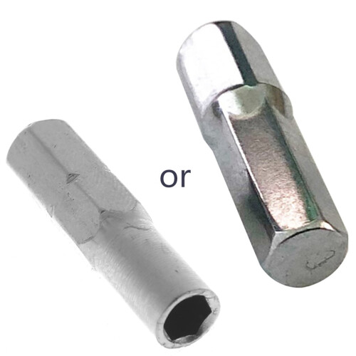 Screw Driver Bit Adapter Precisions Bit Set Screwdriver 6.35mm 1/4" Insert Bit Adapter to 4mm Bit Hexagonal Holders 3 T 1