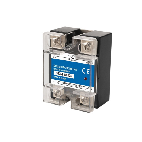 SSR10A25A40A60A80A100A120A Enfaset Solid State Relæ DC Styring AC3-32V220V 1